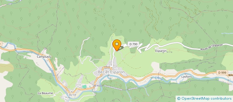 localisation de l'entreprise JEUNESSE LOISIRS EN CEVENNES  BREAU-MARS