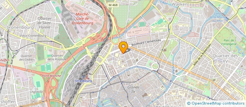 localisation de l'entreprise JEUNESSE LOUBAVITCH STRASBOURG à STRASBOURG
