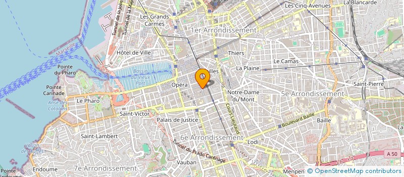localisation de l'entreprise JEUNESSE LUBAVITCH à MARSEILLE