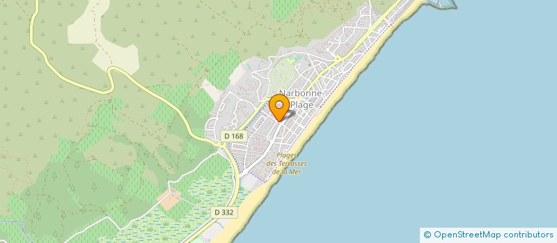 localisation de l'entreprise JEUNESSE OUVRIERE CHRETIENNE  NARBONNE