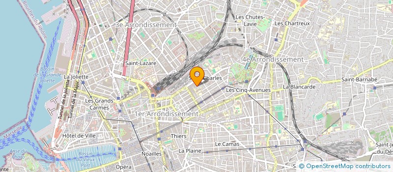 localisation de l'entreprise JEUNESSE OUVRIERE CHRETIENNE à MARSEILLE