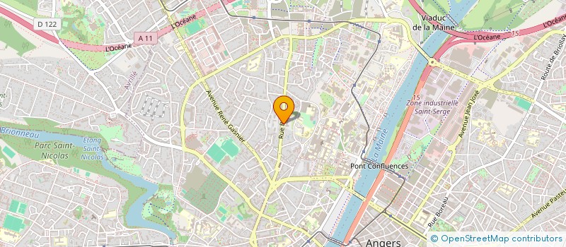 localisation de l'entreprise JEUNESSE OUVRIERE CHRETIENNE à ANGERS