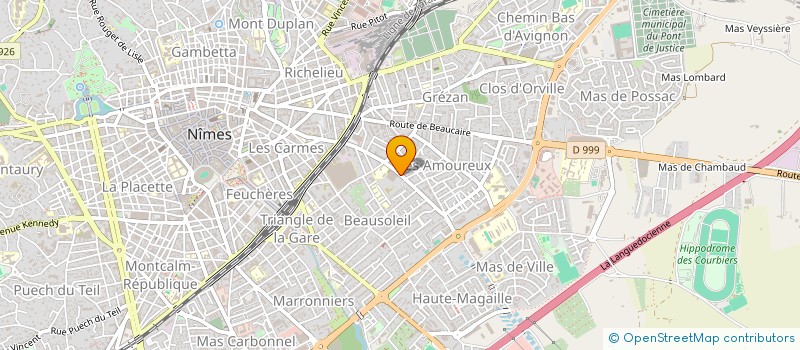 localisation de l'entreprise JEUNESSE OUVRIERE CHRETIENNE - (J.O.C) FEDERATION DE NIMES  NIMES