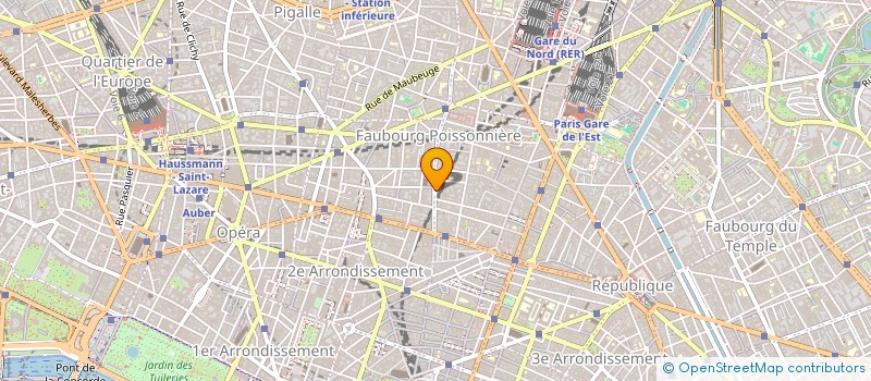 localisation de l'entreprise JEUNESSE PARIS 9EME (JP9)  PARIS