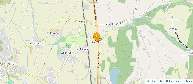 localisation de l'entreprise JEUNESSE POUR CHRIST  MONTMEYRAN