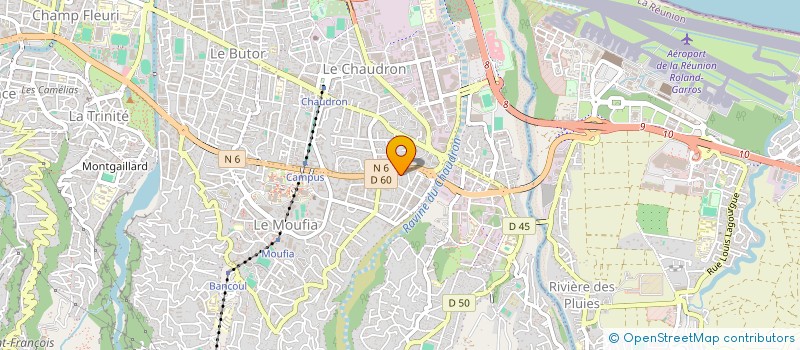 localisation de l'entreprise JEUNESSE QUARTIER à SAINT-DENIS
