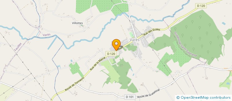 localisation de l'entreprise JEUNESSE RURALE DE GONTAUD à GONTAUD-DE-NOGARET