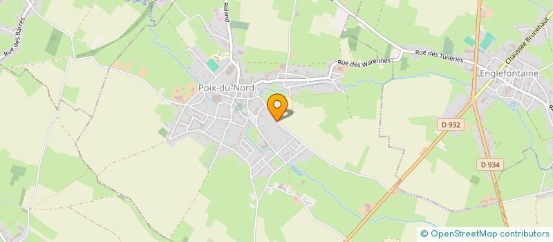 localisation de l'entreprise JEUNESSE RURALE PODEENNE à POIX-DU-NORD