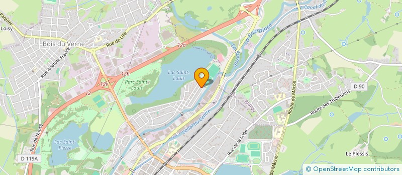 localisation de l'entreprise JEUNESSE SAINT-BERINOISE  SAINT-BERAIN-SOUS-SANVIGNES