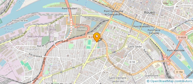 localisation de l'entreprise JEUNESSE SANS FONTIERES à ROUEN