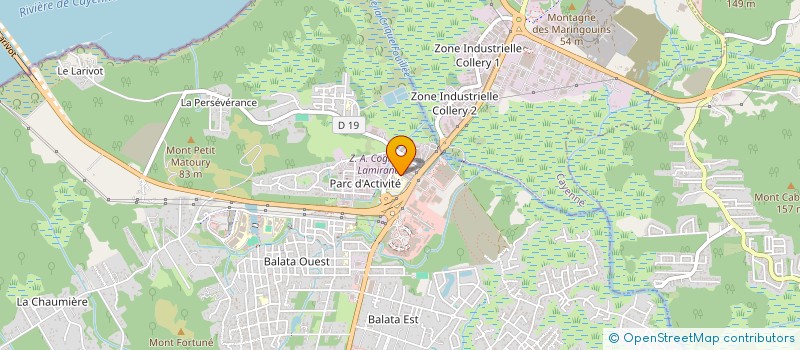 localisation de l'entreprise JEUNESSE SOLIDAIRE DU LARIVOT  MATOURY