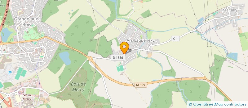 localisation de l'entreprise JEUNESSE SPORTIVE ARS LAQUENEXY METZ TECHNOPOLE  METZ