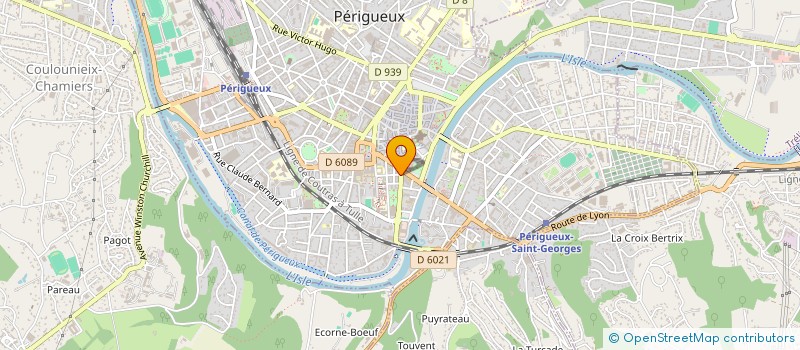 localisation de l'entreprise JEUNESSE SPORTIVE ASTERIENNE PERIGOURDIN  PERIGUEUX