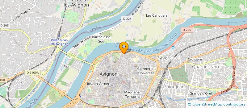 localisation de l'entreprise JEUNESSE SPORTIVE AVIGNON XV à AVIGNON