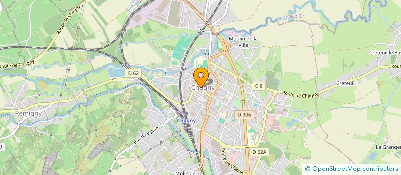 localisation de l'entreprise JEUNESSE SPORTIVE CHAGNOTINE à CHAGNY