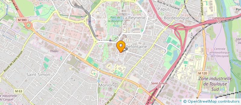 localisation de l'entreprise JEUNESSE SPORTIVE CITOYENNE DE TOULOUSE à TOULOUSE