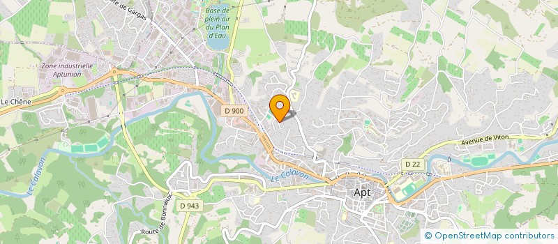 localisation de l'entreprise JEUNESSE SPORTIVE D'APT (J.S.A)  APT