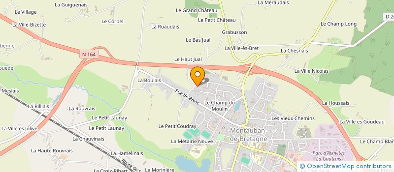 localisation de l'entreprise JEUNESSE SPORTIVE DE BOISGERVILLY  BOISGERVILLY