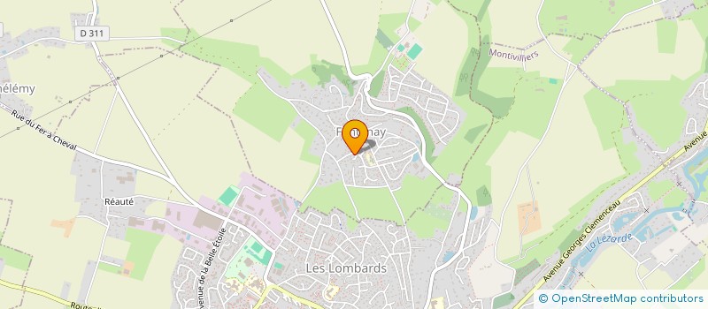 localisation de l'entreprise JEUNESSE SPORTIVE DE FONTENAY BADMINTON à FONTENAY