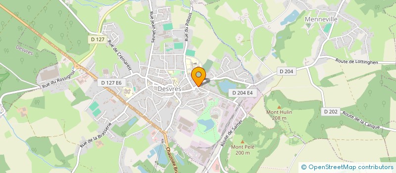 localisation de l'entreprise JEUNESSE SPORTIVE DESVROISE  DESVRES