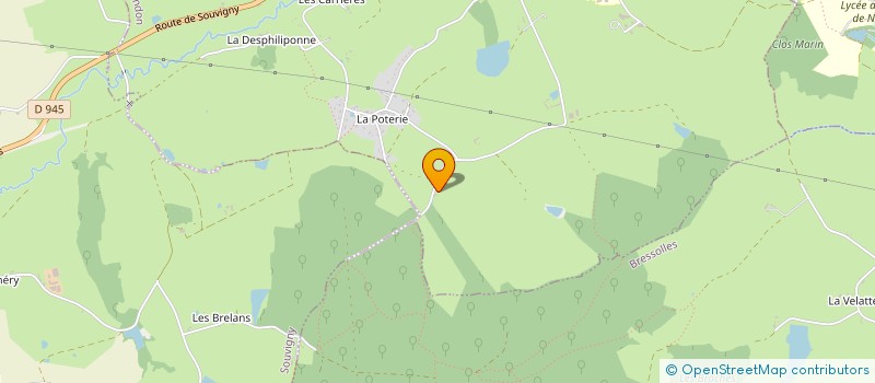 localisation de l'entreprise JEUNESSE SPORTIVE NEUVY  NEUVY