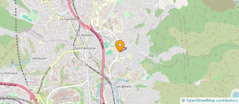 localisation de l'entreprise JEUNESSE SPORTIVE NORD à MARSEILLE