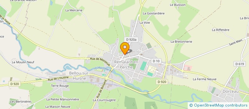localisation de l'entreprise JEUNESSE TOUT COURTS à REMALARD-EN-PERCHE