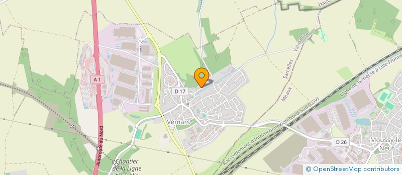 localisation de l'entreprise JEUNESSE VEM@RS CONNECT  VEMARS