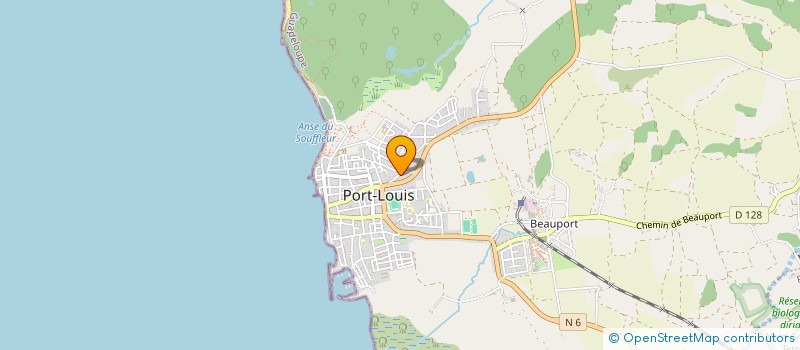 localisation de l'entreprise JEUNESSES GUADELOUPPENNE EN MOUVEMENT à PORT-LOUIS