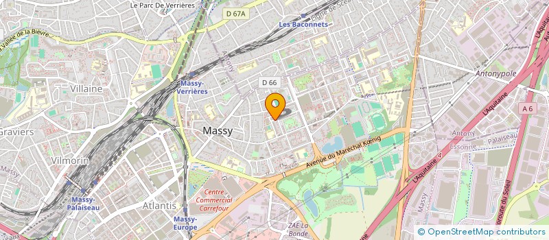 localisation de l'entreprise JEUNESSES HABAD MASSY à MASSY
