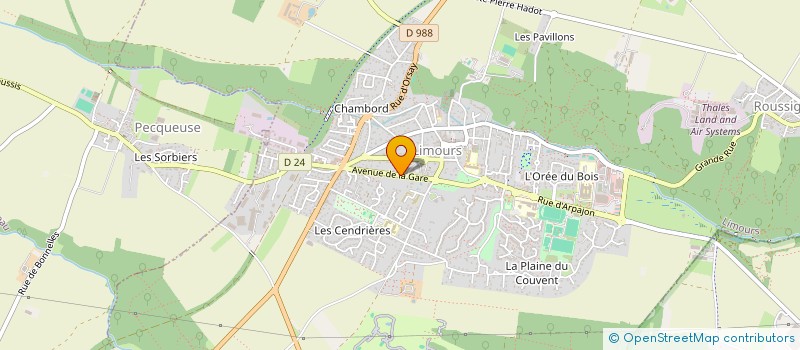 localisation de l'entreprise JEUNESSES MUSICALES DE FRANCE EN ESSONNE 'LES JMF DU PAYS DE LIMOURS' à LIMOURS