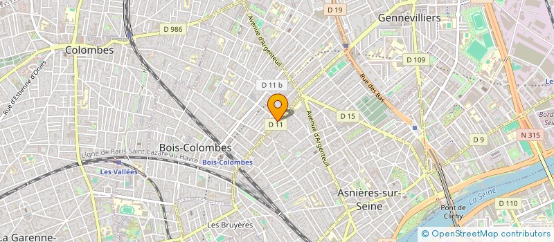 localisation de l'entreprise JEUNETALANCIEN à BOIS-COLOMBES