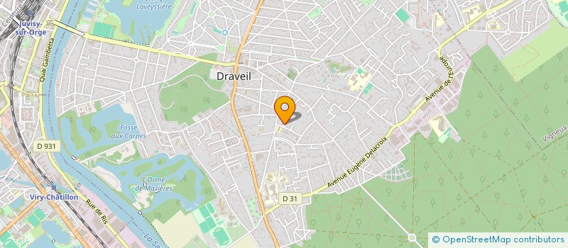 localisation de l'entreprise JEUNON à DRAVEIL