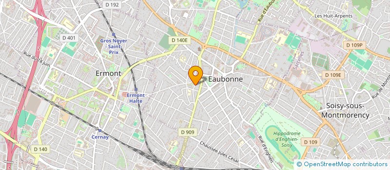 localisation de l'entreprise JEUREKA à EAUBONNE