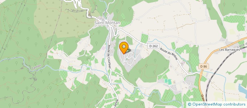 localisation de l'entreprise JEUX BOIS ET SCIENCES  SAINT-MONTAN