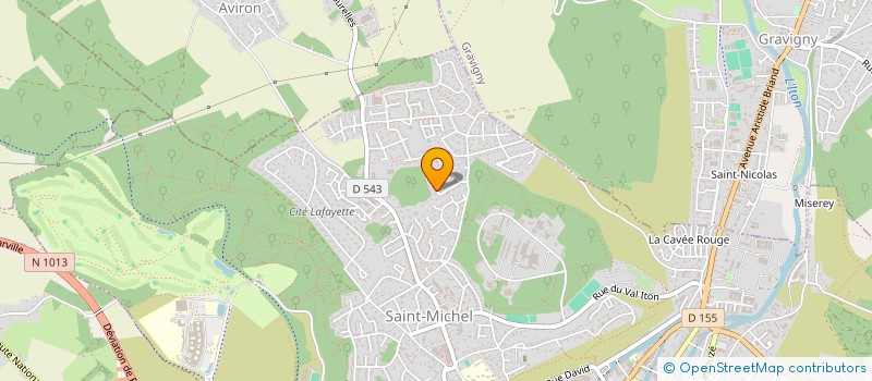 localisation de l'entreprise JEUX BOOK'IN  EVREUX