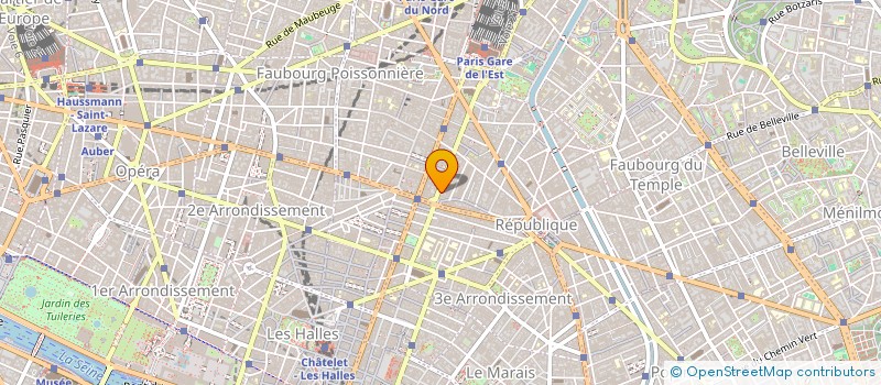 localisation de l'entreprise JEUX CALINS  PARIS