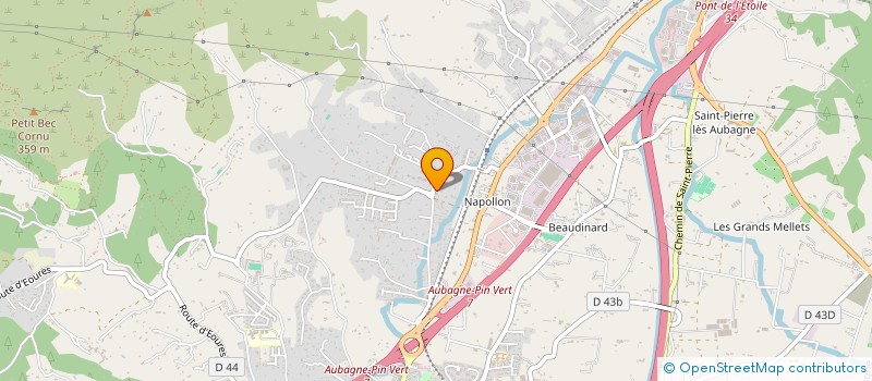 localisation de l'entreprise JEUX COOPERATIFS à AUBAGNE