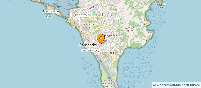 localisation de l'entreprise JEUX D'AFRIQUE à PAMANDZI