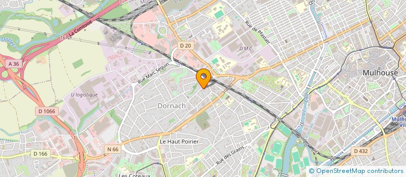 localisation de l'entreprise JEUX D'ARTISTES  MULHOUSE