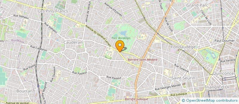 localisation de l'entreprise JEUX D'ENCRE à BORDEAUX