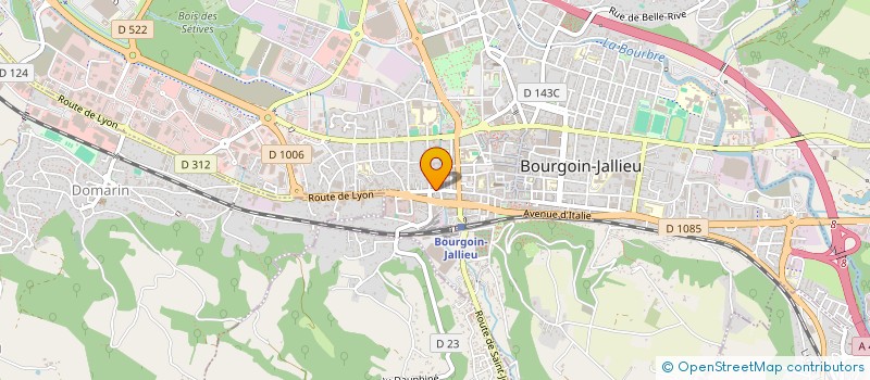 localisation de l'entreprise JEUX D'ENFANTS  BOURGOIN-JALLIEU