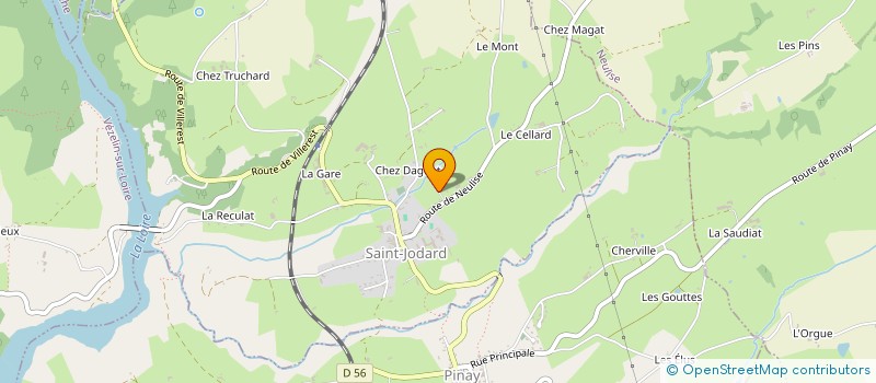 localisation de l'entreprise JEUX D ENSEMBLE  NERONDE