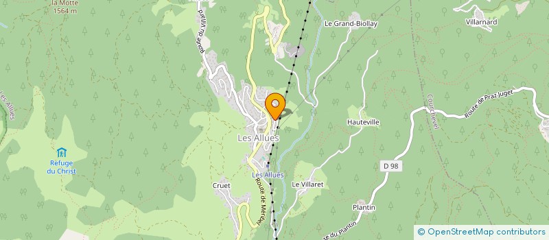 localisation de l'entreprise JEUX D'INTERIEUR à LES ALLUES