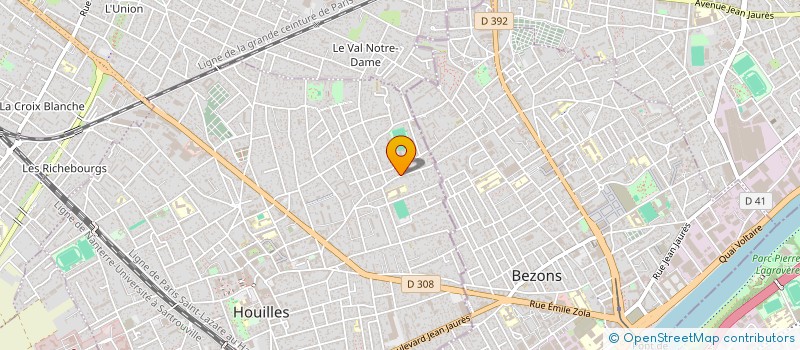 localisation de l'entreprise JEUX DA'MI SARL à HOUILLES