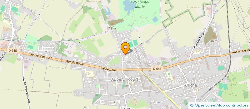 localisation de l'entreprise JEUX DE CARTES AUBERCHICOURT ANICHE  AUBERCHICOURT