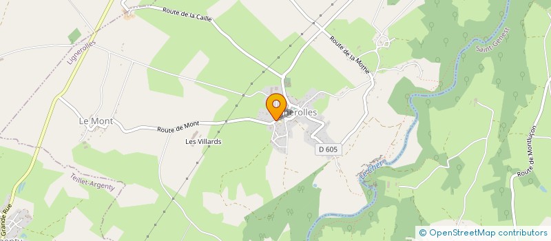 localisation de l'entreprise JEUX DE MOMES à LIGNEROLLES