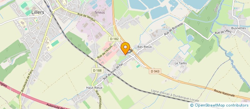 localisation de l'entreprise JEUX DE PAPIER JE DE PAROLES à LILLERS