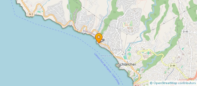 localisation de l'entreprise JEUX DE SOCIETE EN MARTINIQUE à SCHŒLCHER