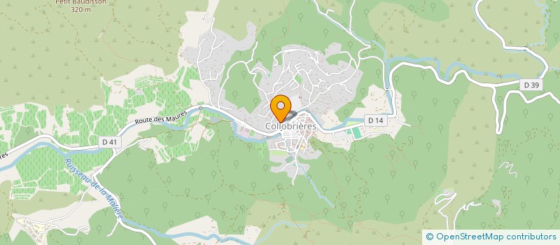 localisation de l'entreprise JEUX DU SIECLE à COLLOBRIERES
